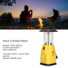 RD249 Hand Cranked Radio Rechargeable Handheld Multifunctional Power Solar Emergency
