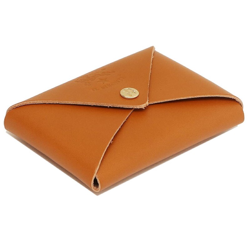 IL BISONTE SCC031PG0001 SCC031PG0012 Card Case, Men's, Women's, (4) CARAMEL(CA101B)