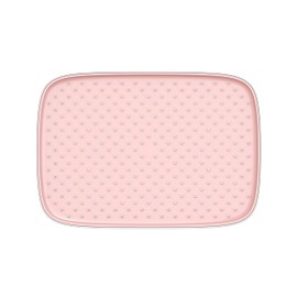 D2201E Rain Shower Head Square 30 x 21 cm Anti-limescale Choice of Colours White / Pink Matt