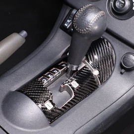 Car Central Control Gear Shift Panel Trim Cover for Mitsubishi Eclipse 2006-2011 Car Gear Shifter Console Anti-Scratch Panel Frame Decorative Sticker Protection Interior Accessories
