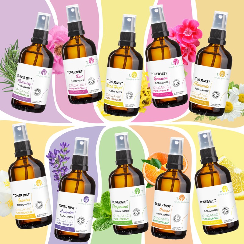 Organic Lemon Hydrol Lemon Blossom Water 100% Natural 100 ml