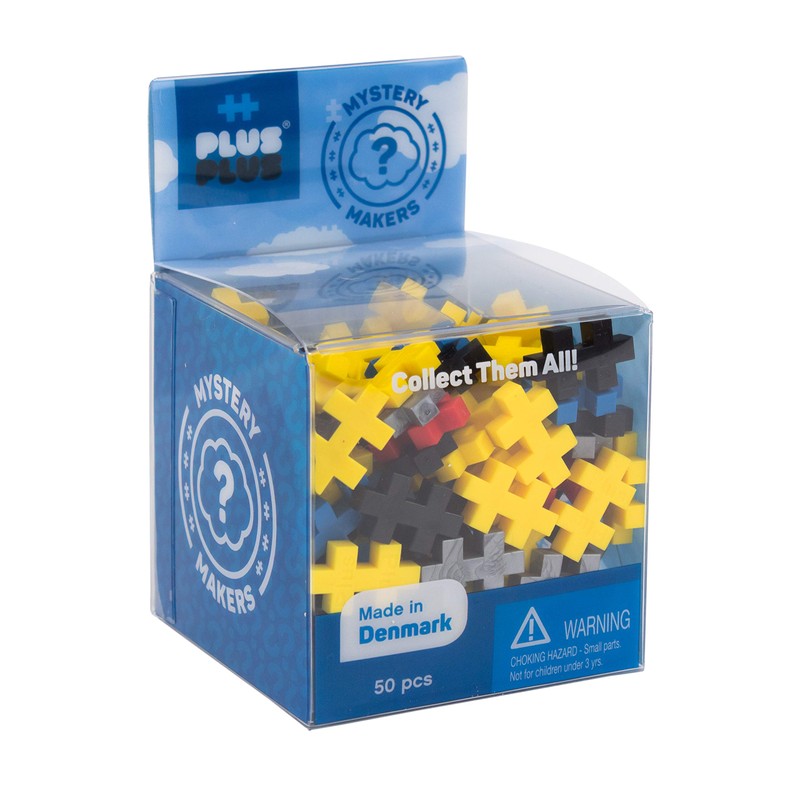 PLUS PLUS – Set of 3 Mystery Makers – Robots,