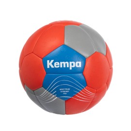 Kempa Spectrum Synergy Pro Handball for Children and Adults, Handball Top Play Ball and Training Ball, Red/Grey/Blue