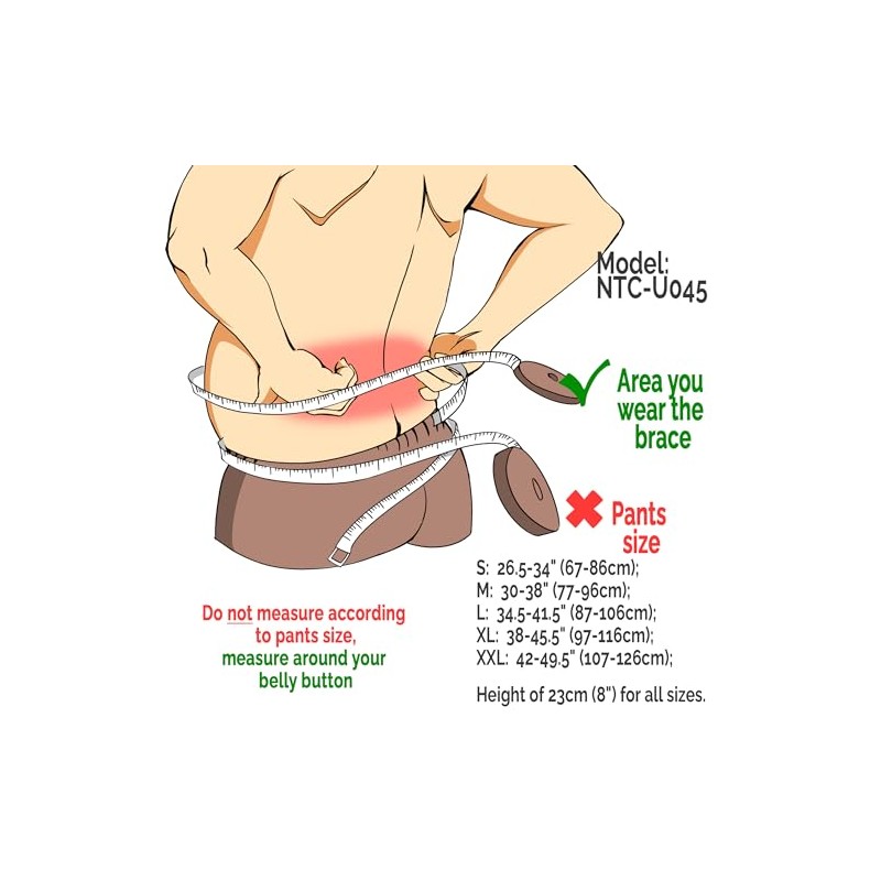 Neotech Care Back Support Belt - Breathable & Adjustable Lower
