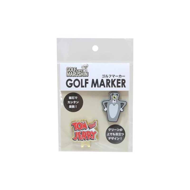Marushin Golf Marker Tom & Jerry MarkerTom Golf Beginner Character