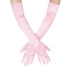 JISEN Women 20s Satin gloves Formal Bridal Banquet Party Wedding