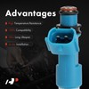 A-Premium Set of 4 Fuel Injectors Compatible with Subaru Impreza