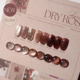 Diesel Signature Dry Rose Magnetic Gel 8 types, 1 piece, 10g, DS 228 / 디젤 시그니처 드라이로즈 자석젤 8종 단품, 1개, 10g, DS 228