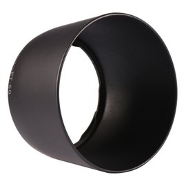 Lens Hood for 75-300mm Black Pro Fasional Replacement ET60 Lens Hood Twist Lock Mount Outdoor Sun Hood Flower Shape