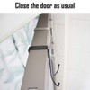 SayHi2U Over-The-Door Double Hanger Hook, Durable Metal Organizer for Hanging