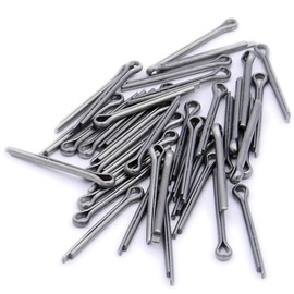M2.5 (2.5mm x 12mm) Split Cotter Pin - Stainless Steel (A2) (Pack of 40)