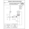 Artiwell Sink Pop-Up Drain Stopper Assembly with Lift Rod and