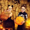 VEHYEGOI 2 Pieces Retro Round Glasses, Nerd Glasses, Round Frame