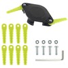 BOSHCHEN ACFHRL2 Polycarbonate Blades Trimmer Head Compatible with Ryobi 18V,