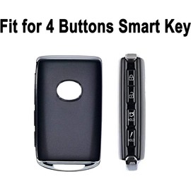 Key Fob Cover Case - Fit for 2019-2022 3, 3 Hatchback, CX-30, 6; Remote Holder Skin Protector Sleeve Accessories (White) der Skin Protector Keyless Entry Sleeve Accessories (White)