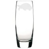 Tortoise Engraved Hi-Ball Glass, Gift for Women, Gift for Men