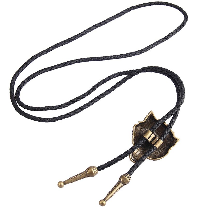 Coolla Bolo Tie Handmade Western Cicada Pendant for Women Men