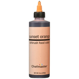 Chefmaster Airbrush Spray Food Color, 9-Ounce, Orange
