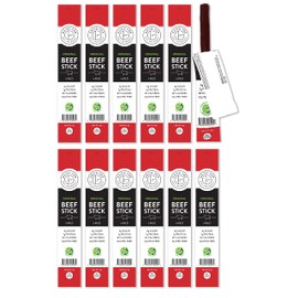 Good Fod Foods Original Meat Sticks – Low FODMAP Snacks for a Healthy Gut, Zero Sugar Jerky Sticks, Keto Friendly, Gluten-Free Beef Sticks 1 Ounce (12 Pack)