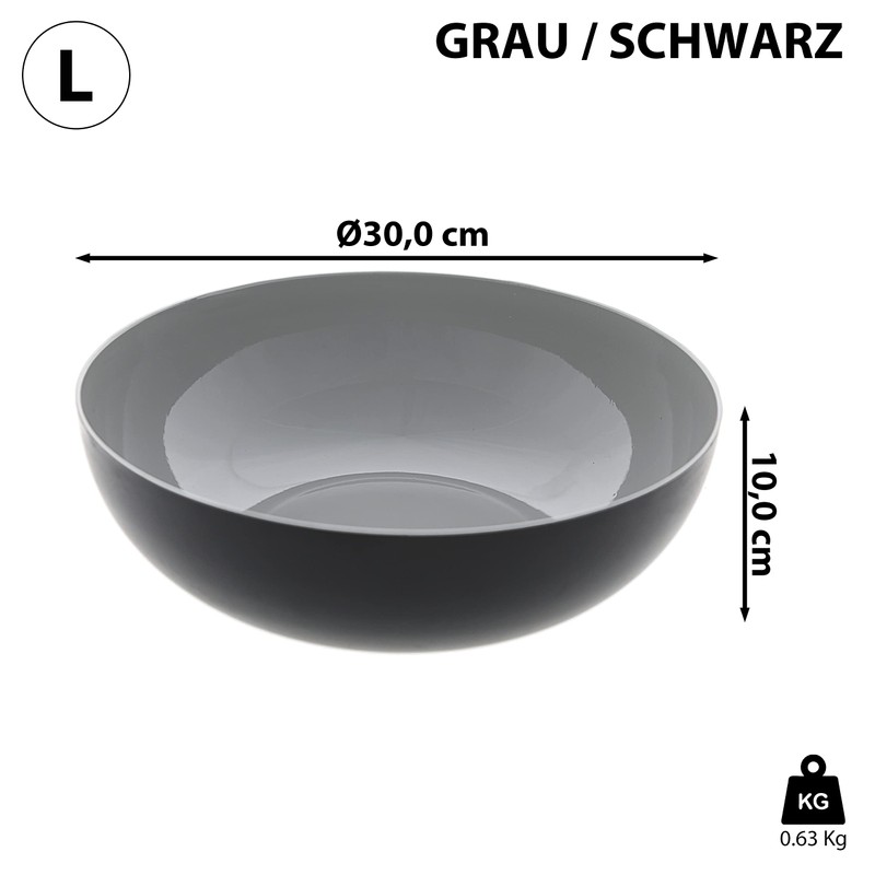 Cepewa Decorative Bowl, Diameter 30 cm x Height 10 cm,