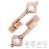 BorlterClamp USB Flash Drive Retro Metal Heart-Shaped Key Shaped Memory