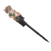Solar Garden Light Bunny Statue Plastic IP65 Waterproof All Weather