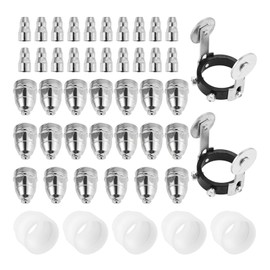 Mtsooning P-80 Plasma Cutting Torch Consumables, 47 PCS 80Amp 0.059" & 1.5mm Tip Cutting Torch Nozzle Tips Electrode Kits Replacement for BTC800DP Plasma Cutter