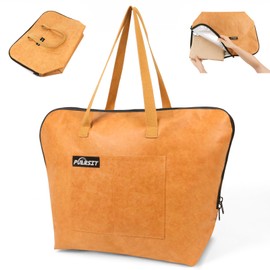 puersit BBQ Meat Resting Bag, Reusable Meat Insulated Blanket with Wide-Mouth, 21in Smoker Grilling Meat Bag for Brisket/Pork/Shoulders/Turkeys, Easy-Drip Design(with 25 Butcher Papers)