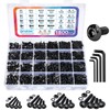 1800PCS Metric Screw Assortment, Metric Bolt Assortment Kit M2 M3