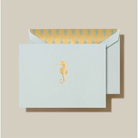 Crane & Co. Seahorse Note