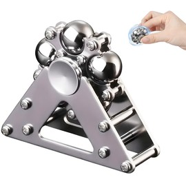 Ferris Wheel Fidget Spinner, Stress Relief Sensory Toys, Desktop Metal Spinning Top with Stand, Fingertip Mechanical Gyro for Kids Adults, Party Favors, Gifts For Kids Adult Autism ADHD