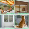 QWR Pet Proof Window Screen Replacement Kit, 48"x118" Durable High