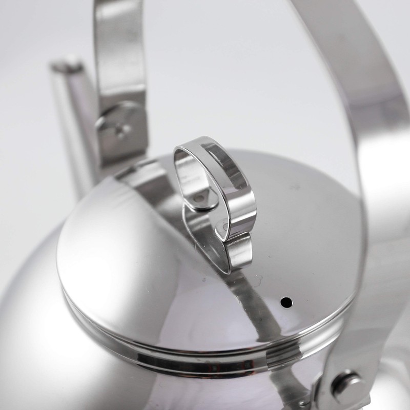 Muurikka 3L Stainless Steel Kettle for Grill, Gas, Open Fire