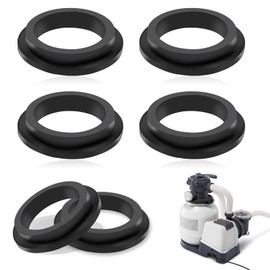 YIZWINS Pack of 6 Pool O-Rings Replacement Part, Rubber Sealing Rings Washers Pool Seals Accessories, Pool Rubber Sealing Rings Washers Round Seal Compatible with Pool Pump Sand Filter 26323CA,