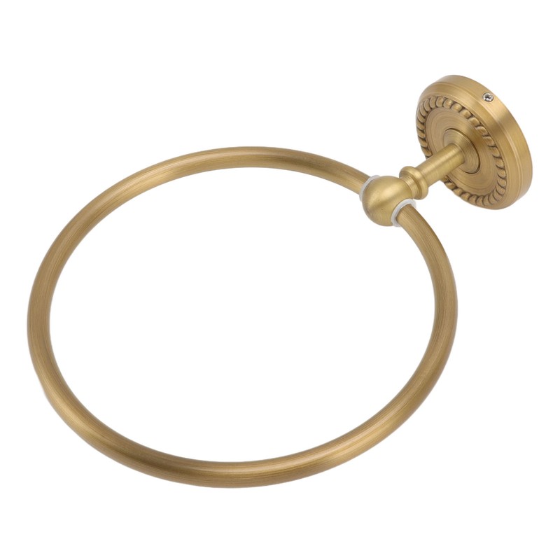 Towel Ring Antique Style Brass Stainless Steel High Hardness Durable