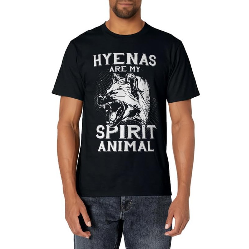 Africa Hyenas Gifts My Spirit Animal Is The Hyena T-Shirt