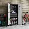 GangMei Metal Garage Storage Cabinet with Locking Doors and Adjustable