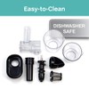 West Bend Juicer Cold Press Masticating Extractor Machine Features Quiet