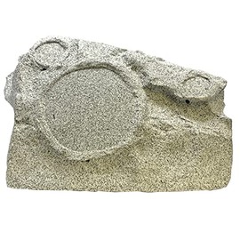 TIC TFS12-WG 8" Outdoor Weather-Resistant Stereo DVC Rock Speaker (White Granite)