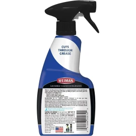 Weiman BBQ Gas Range Stove Top Grill Ceramic CLEANER & DEGREASER Spray - 12oz