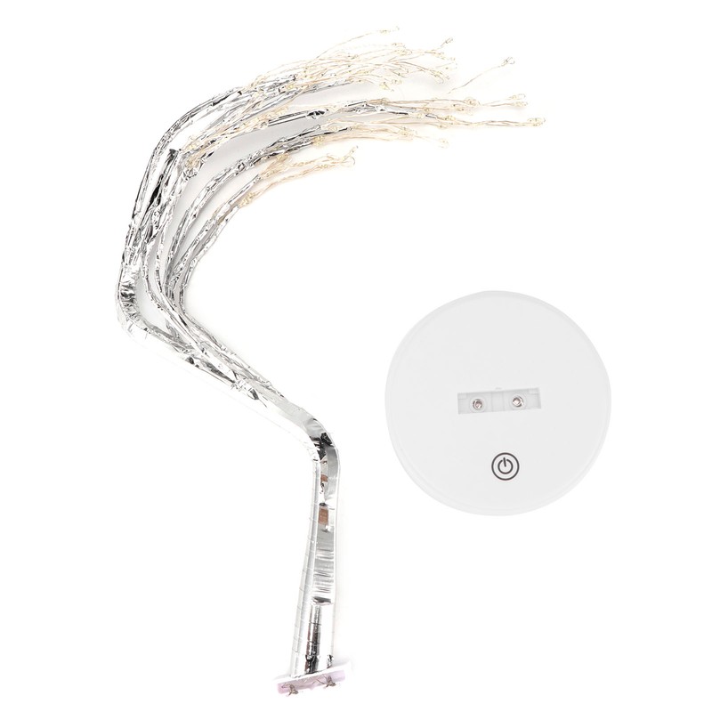 108LED Bonsai Tree Lamp Copper Wire Battery USB Powered Touch