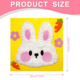 Bojueshaw 6PCS Sewing Tool Kit for Kids - DIY Creative Cartoon Yarn Embroidery Craft Set, Beginner-Friendly Stitching and Threading Kit with Detailed Design for Learning Sewing