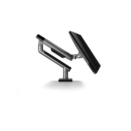 POUT Eyes 12 Dual Aluminum Monitor Arm (Grey/Black/Single)