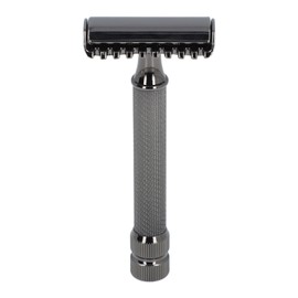 Manual Safety Beard Trimmer Tool Double Edged Anti Slip Handle Zinc Alloy Metal Manual Safety Beard Clipper for Home Use