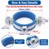 Round Pipe Clamp for PPR PVC Tubes – Secure Suspension