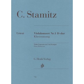 シュターミッツ, C.: ビオラ協奏曲 ニ長調 Op.1/ヘンレ社/原典版/ピアノ伴奏付ソロ楽譜