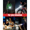 Victoper LED Flashlight 2 Pack Blue, Bright High Lumens Tactical