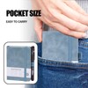 5pcs Pocket Notebook A7, Small Mini Notepad with Pens, Small