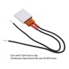 5Pcs PTC Heating Element Aluminum Shell Continuous Heat Output Automatic