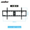 UNHO Heavy-duty Fixed Tilting TV Wall Mounted Bracket Mount Stand